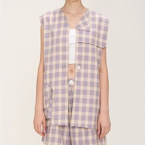 Tailored blazer vest